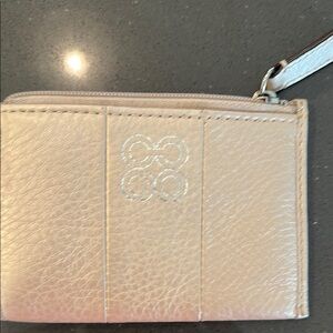 Coach blush pink Wristlet Wallet